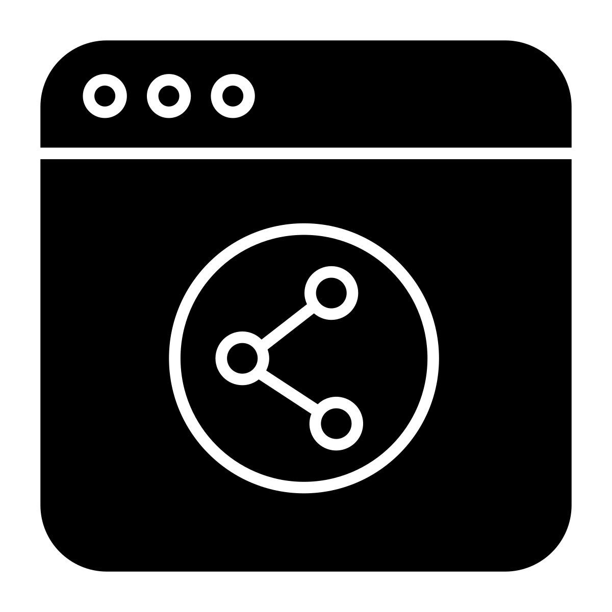 webseite teilen icon
