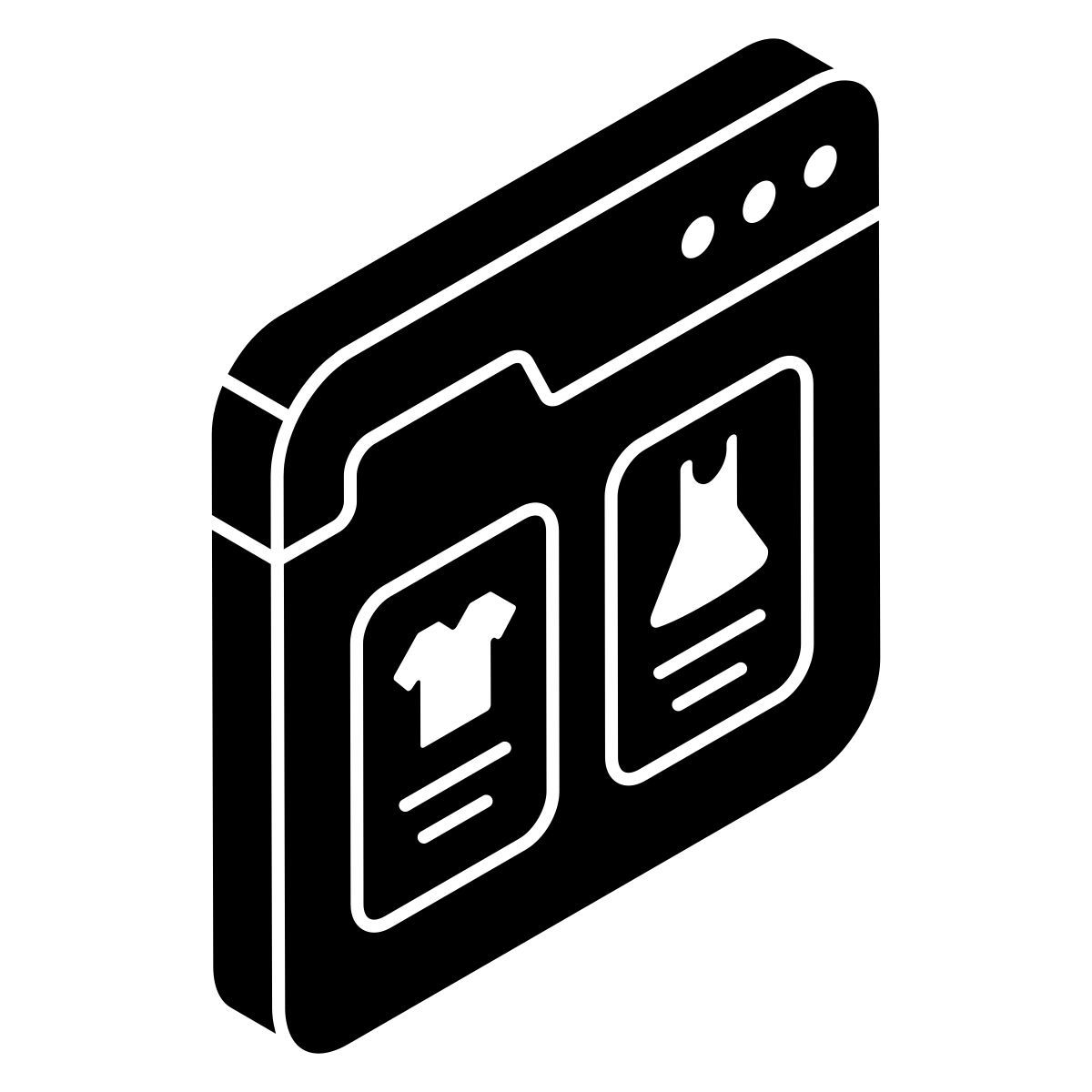 shopping website icon