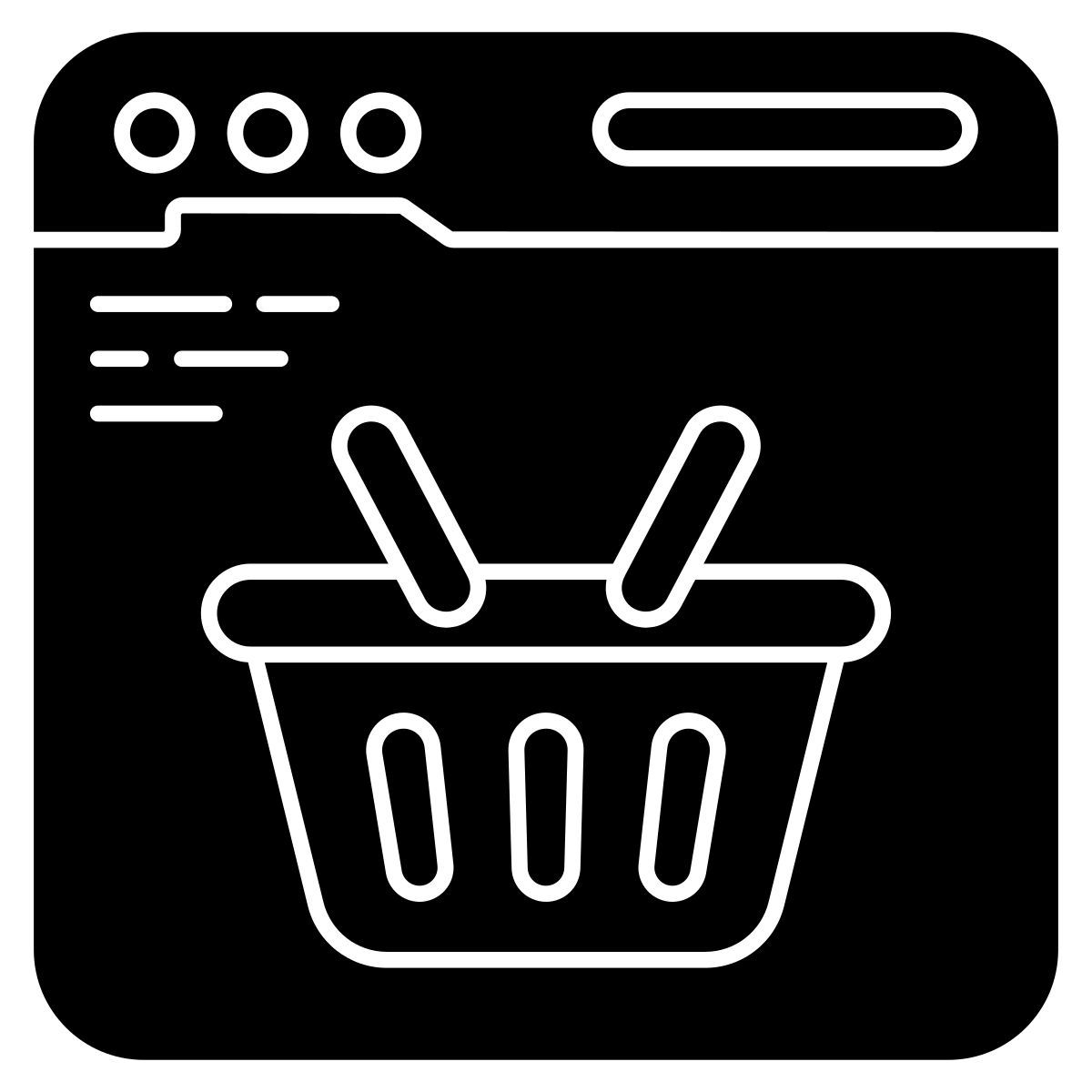 site de compras icon