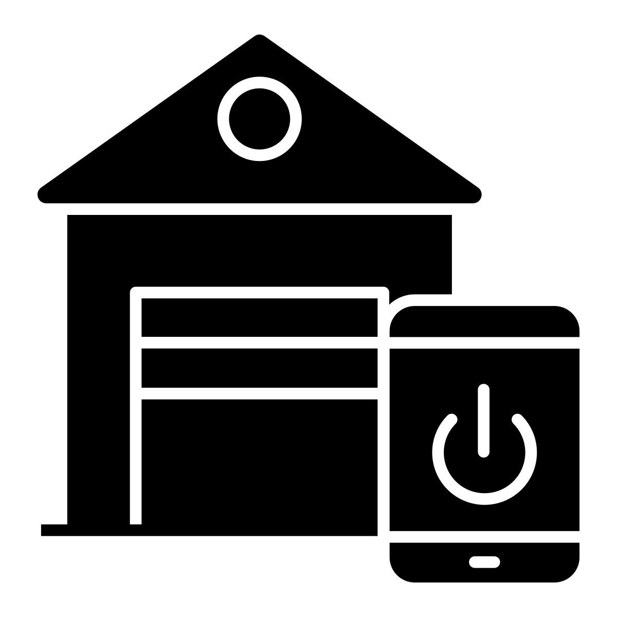 smart warehouse icon