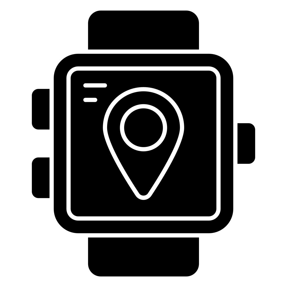 smartwatch standort icon