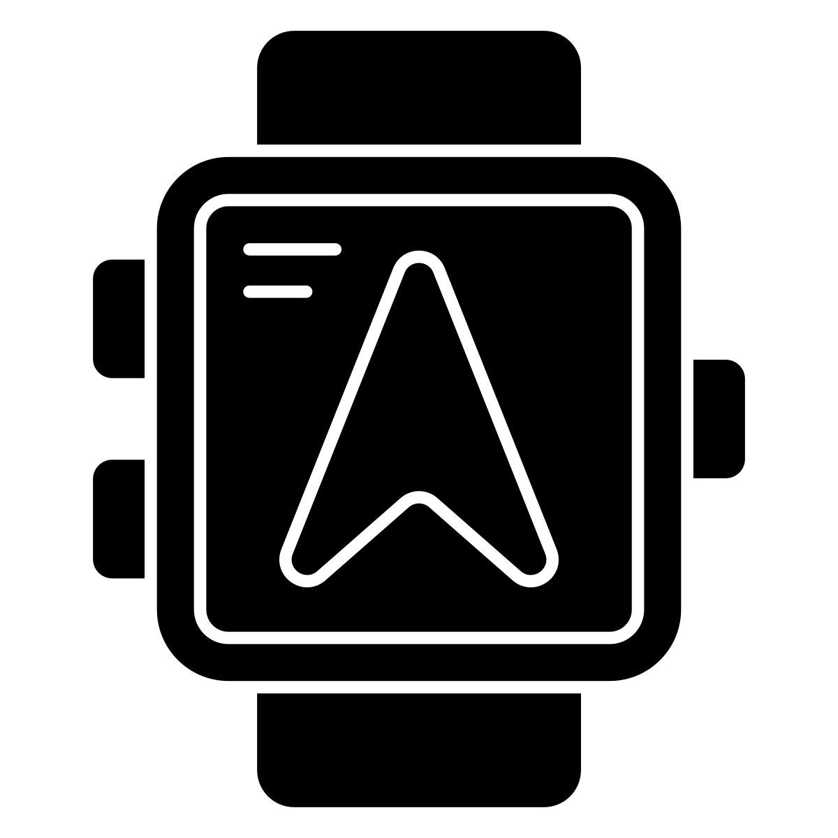 스마트워치 위치 icon