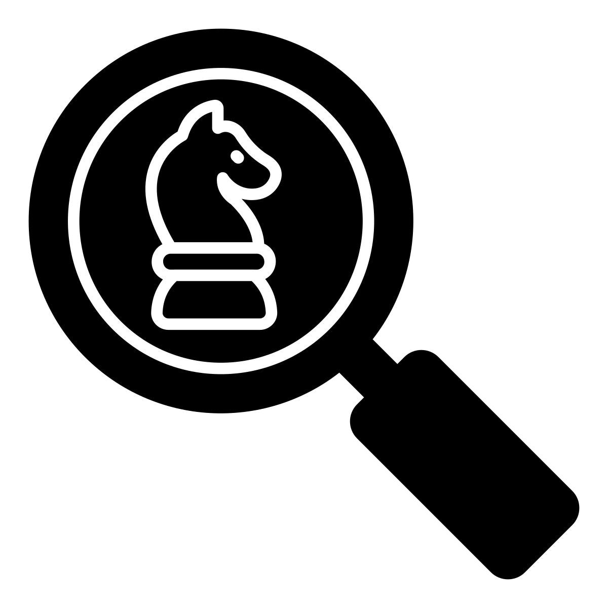 strategic research icon