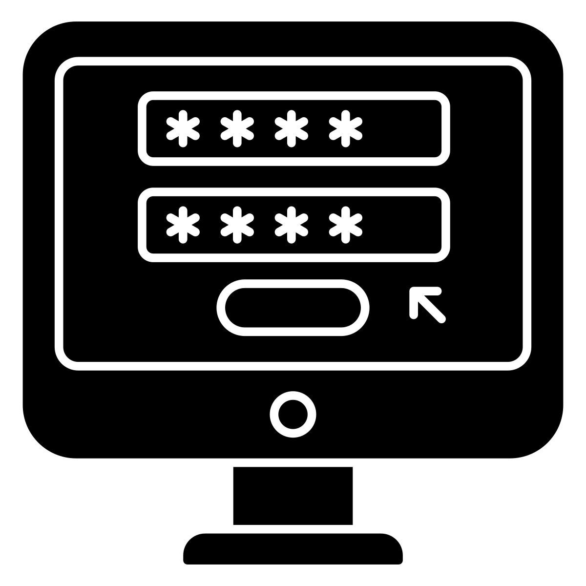 system password icon