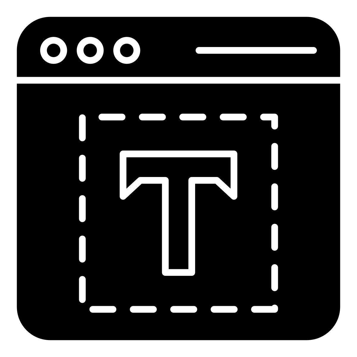 text tool icon