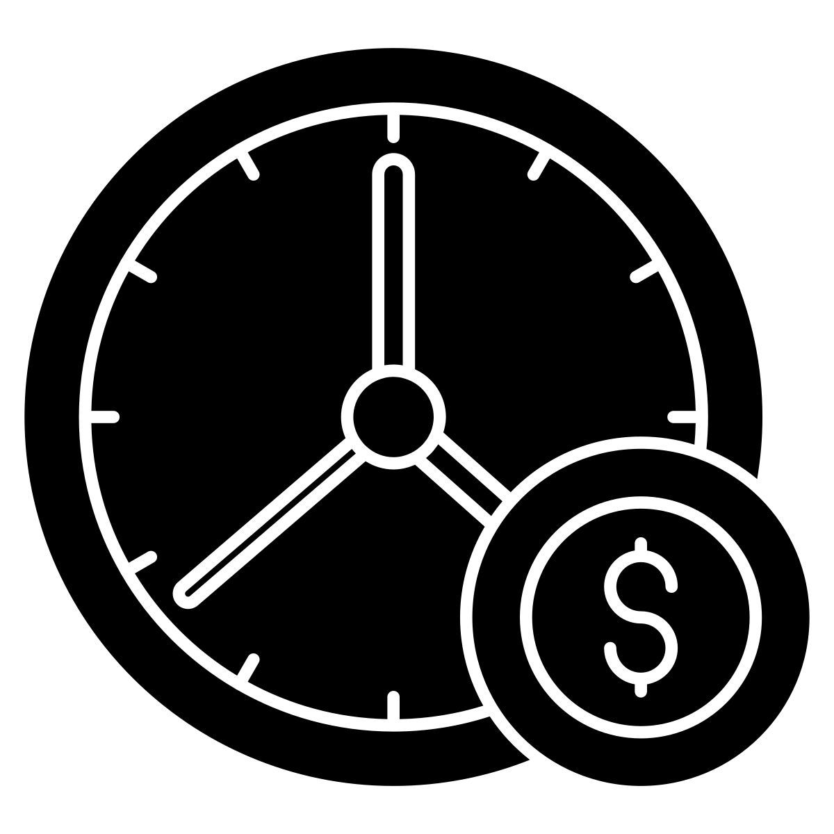 time is money icon