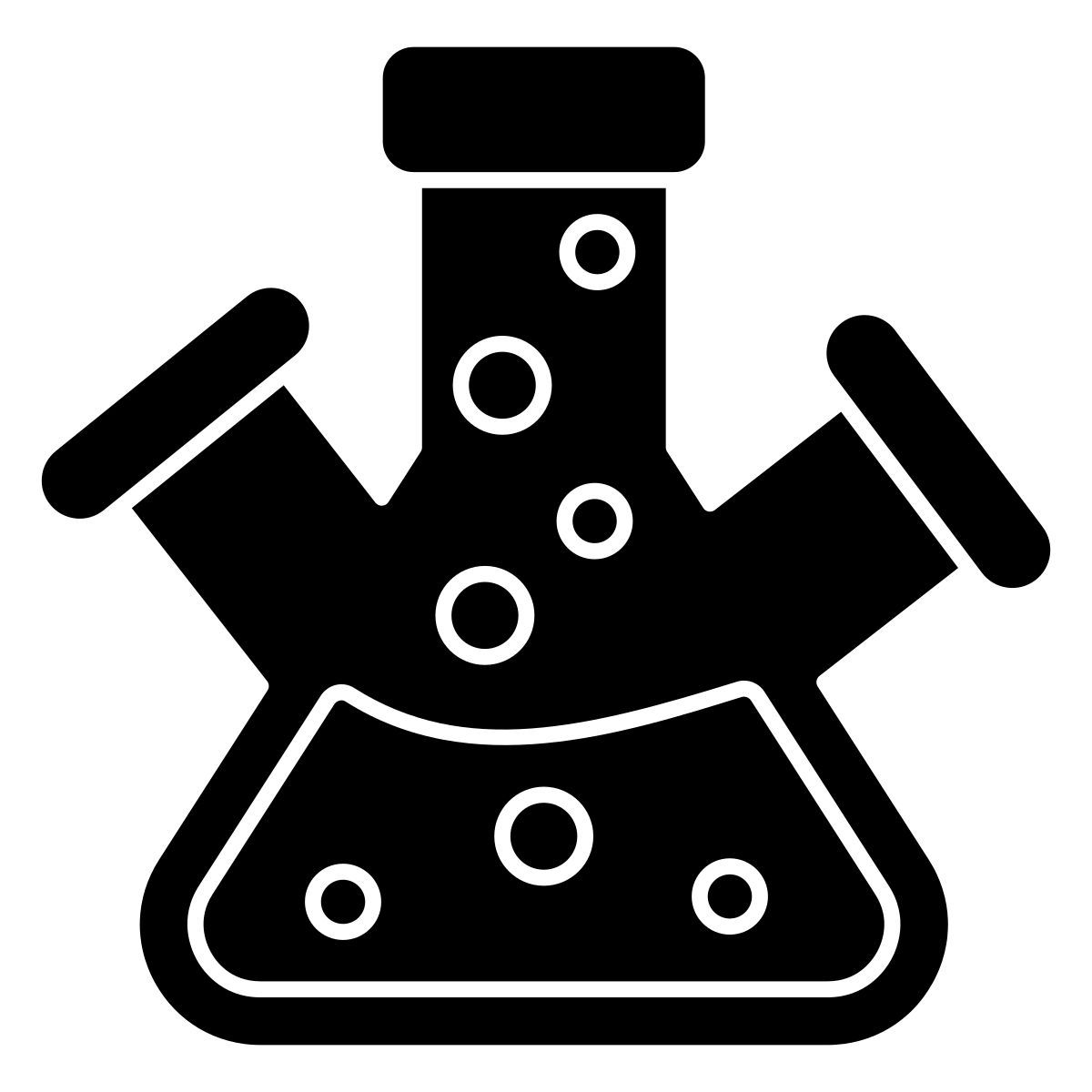 Triple Neck Flask icon