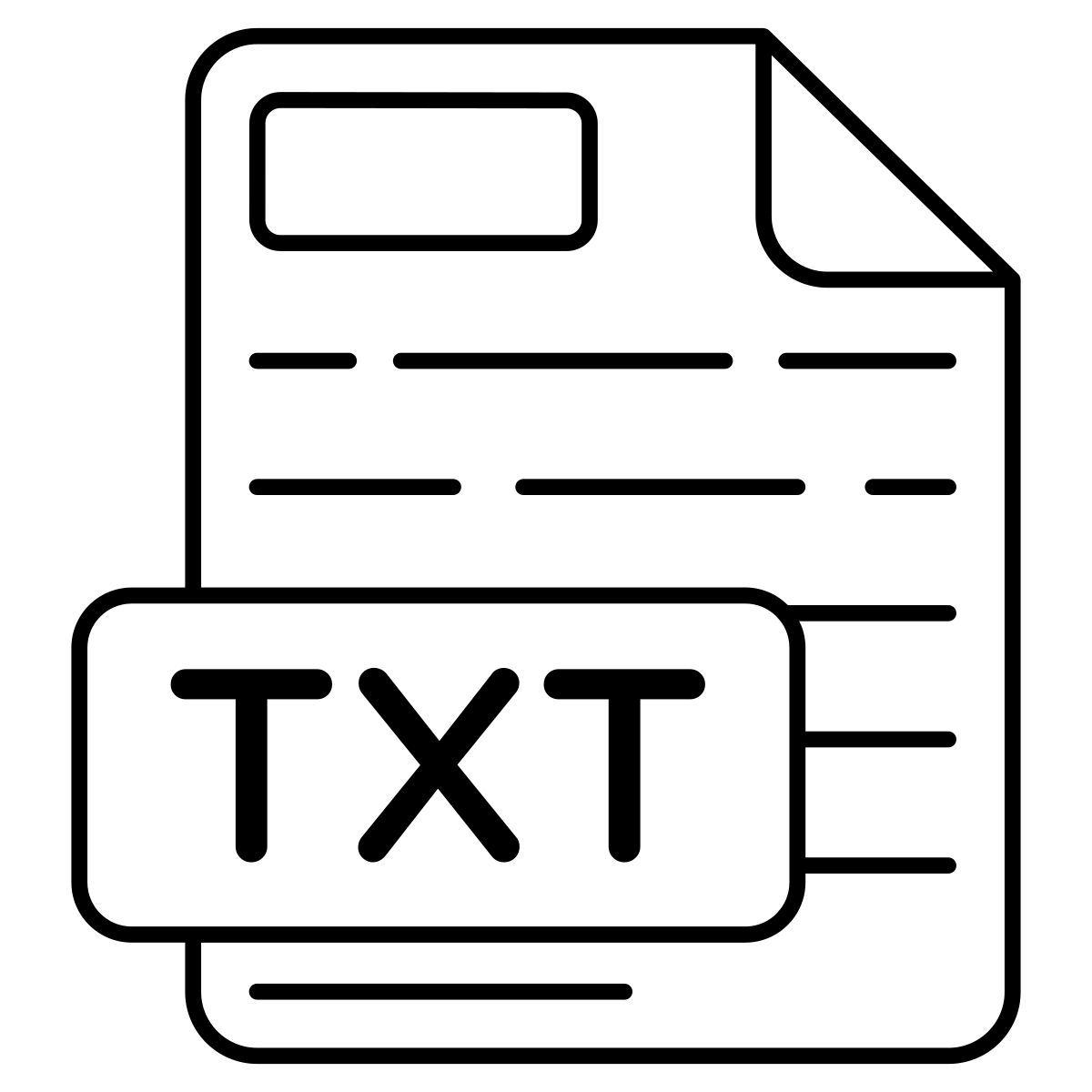 txt file icon