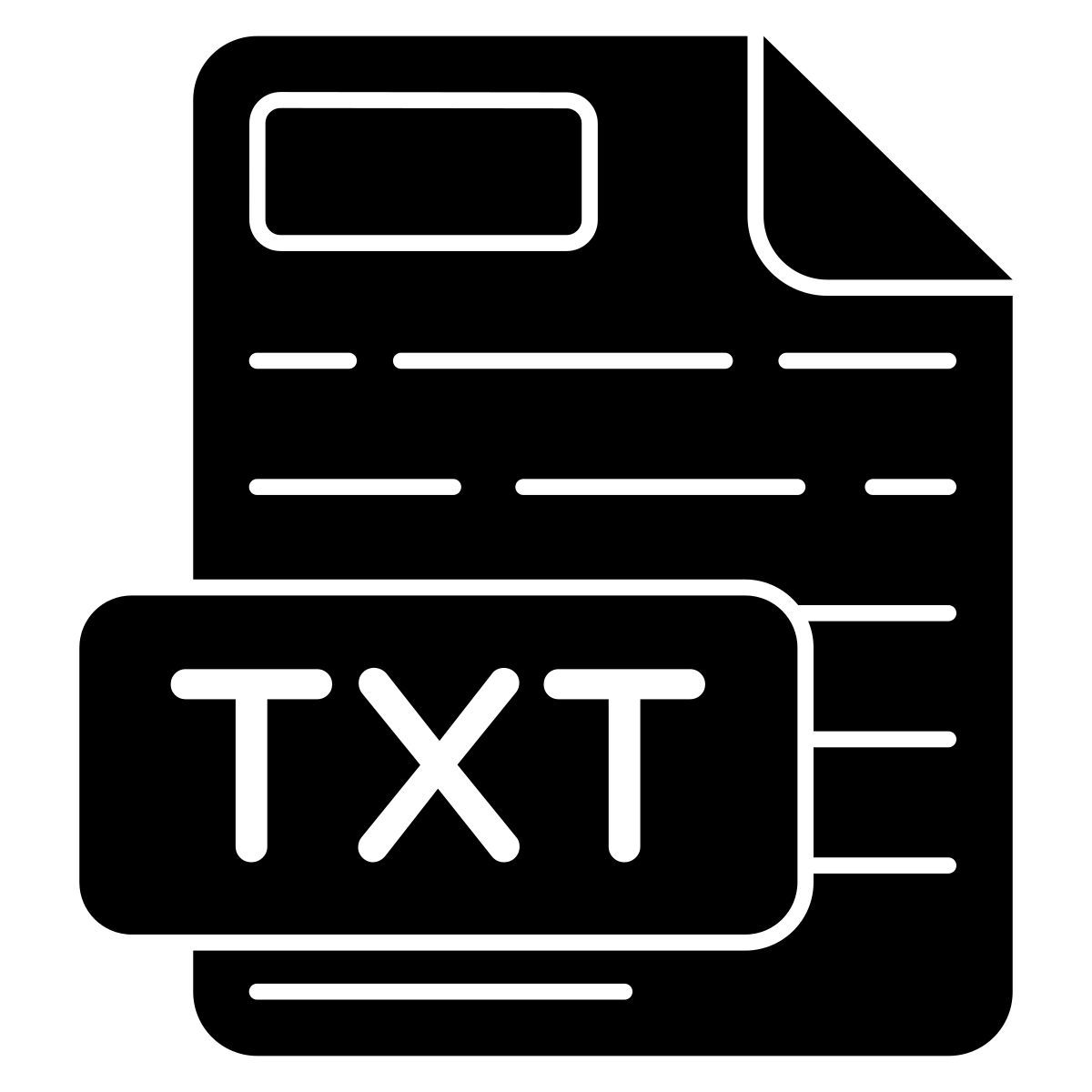 txt file icon