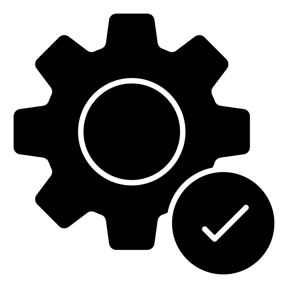 verified setting icon