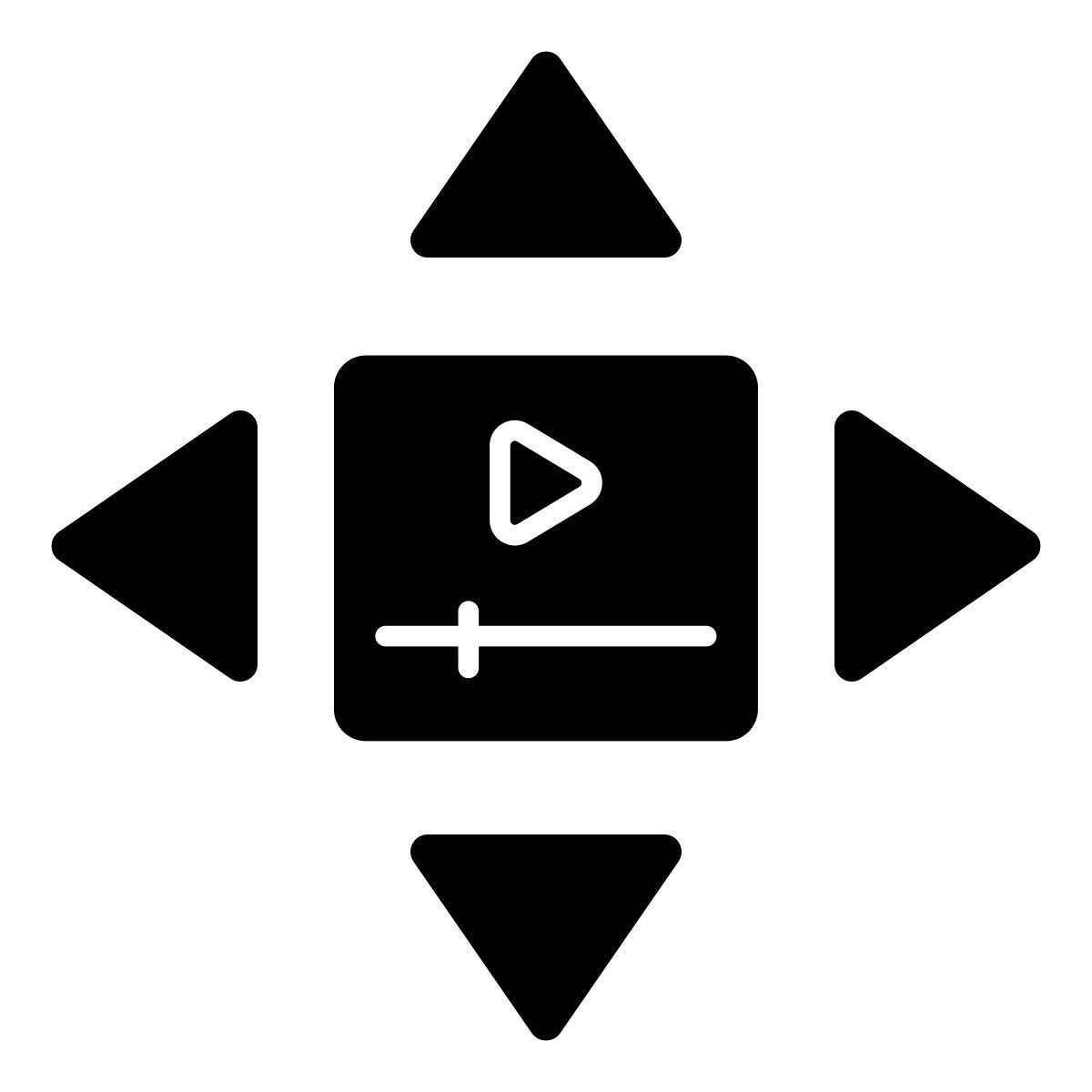 video steuertasten icon