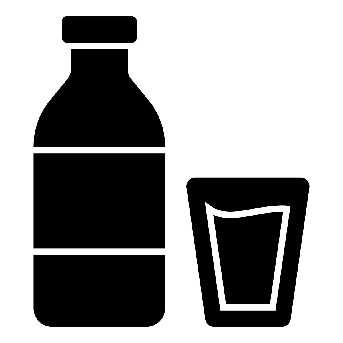 bottiglia di acqua icon