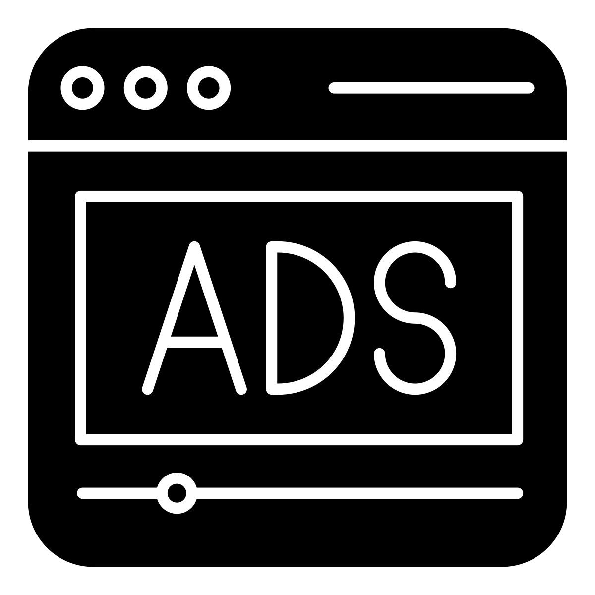 publicité web icon