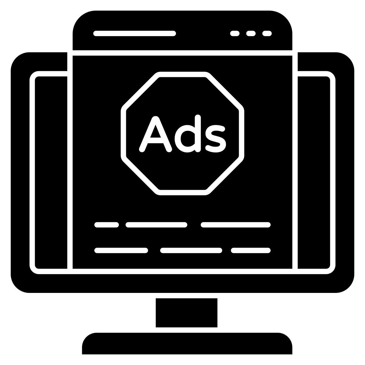 web ad icon