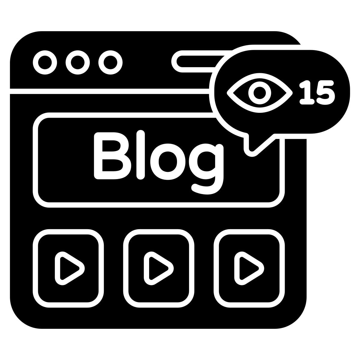 blog da web icon