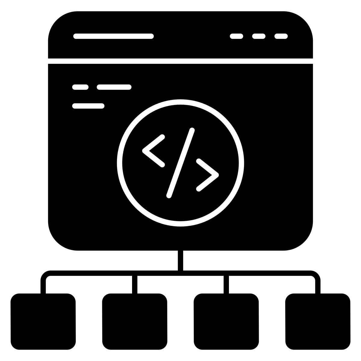 codificação web icon