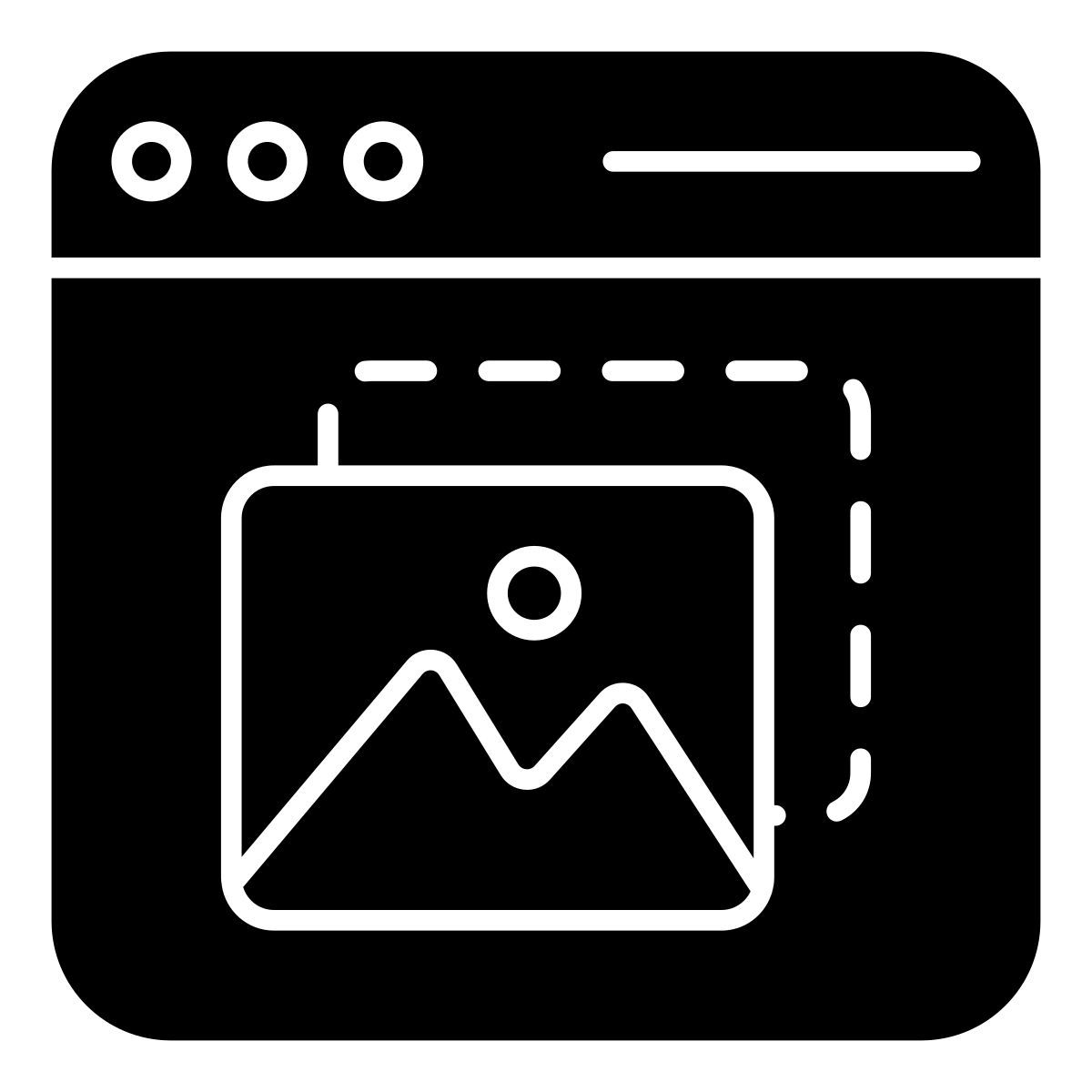 contenuto web icon