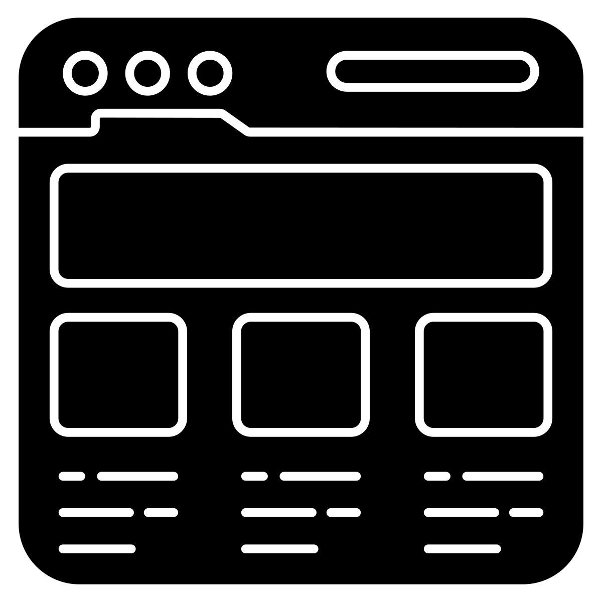 web design icon