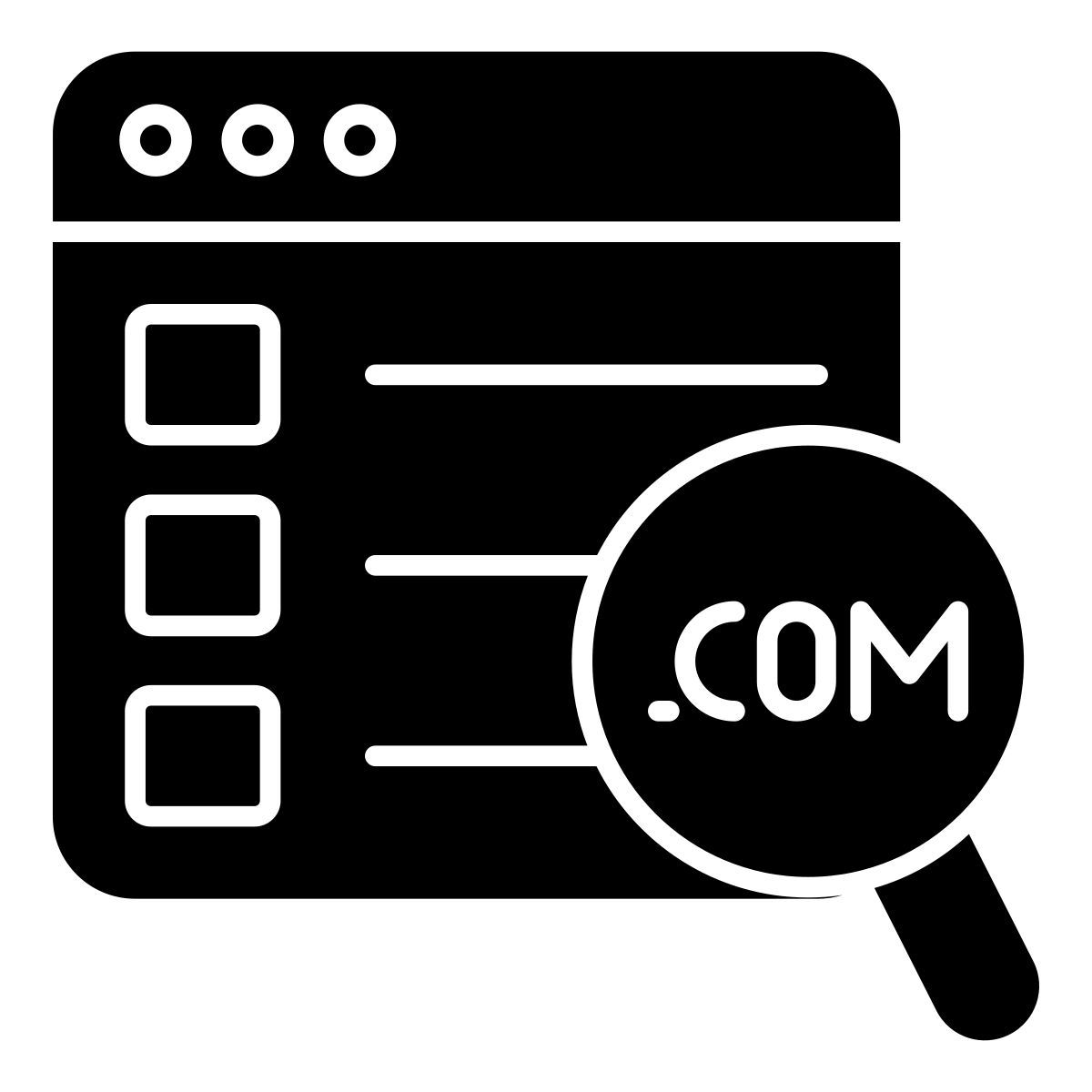domaines web icon