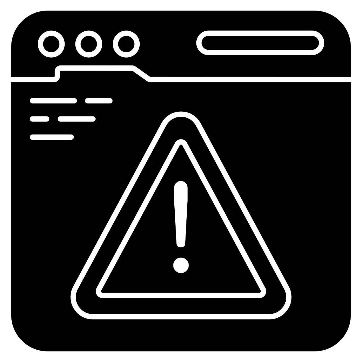 errore web icon