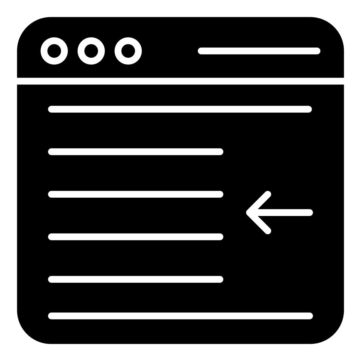 web interface icon