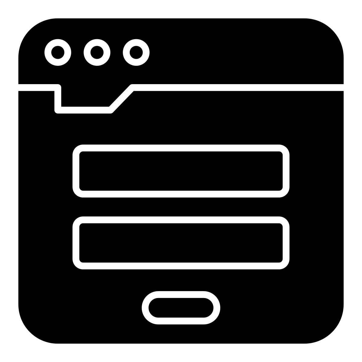 web layout icon