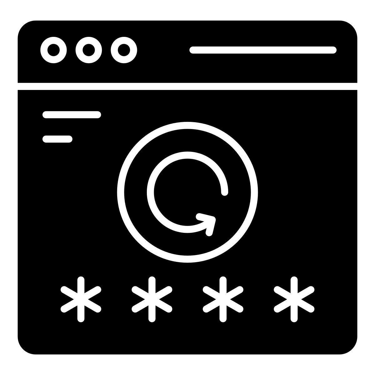 password reset icon