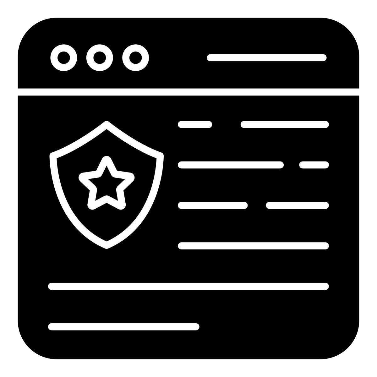 web security icon