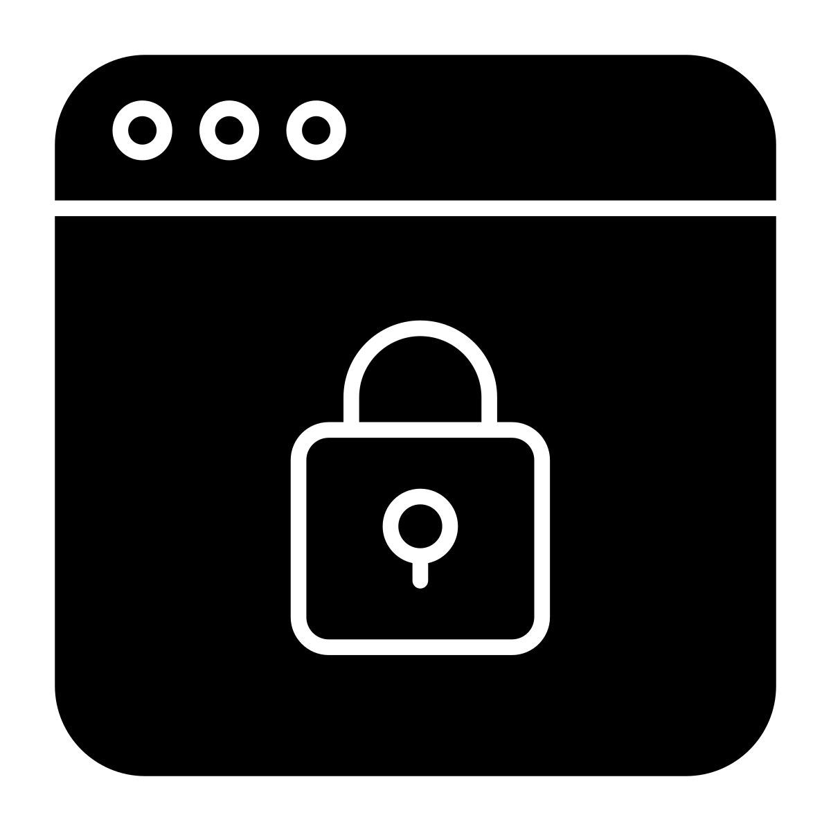 seguridad web icon