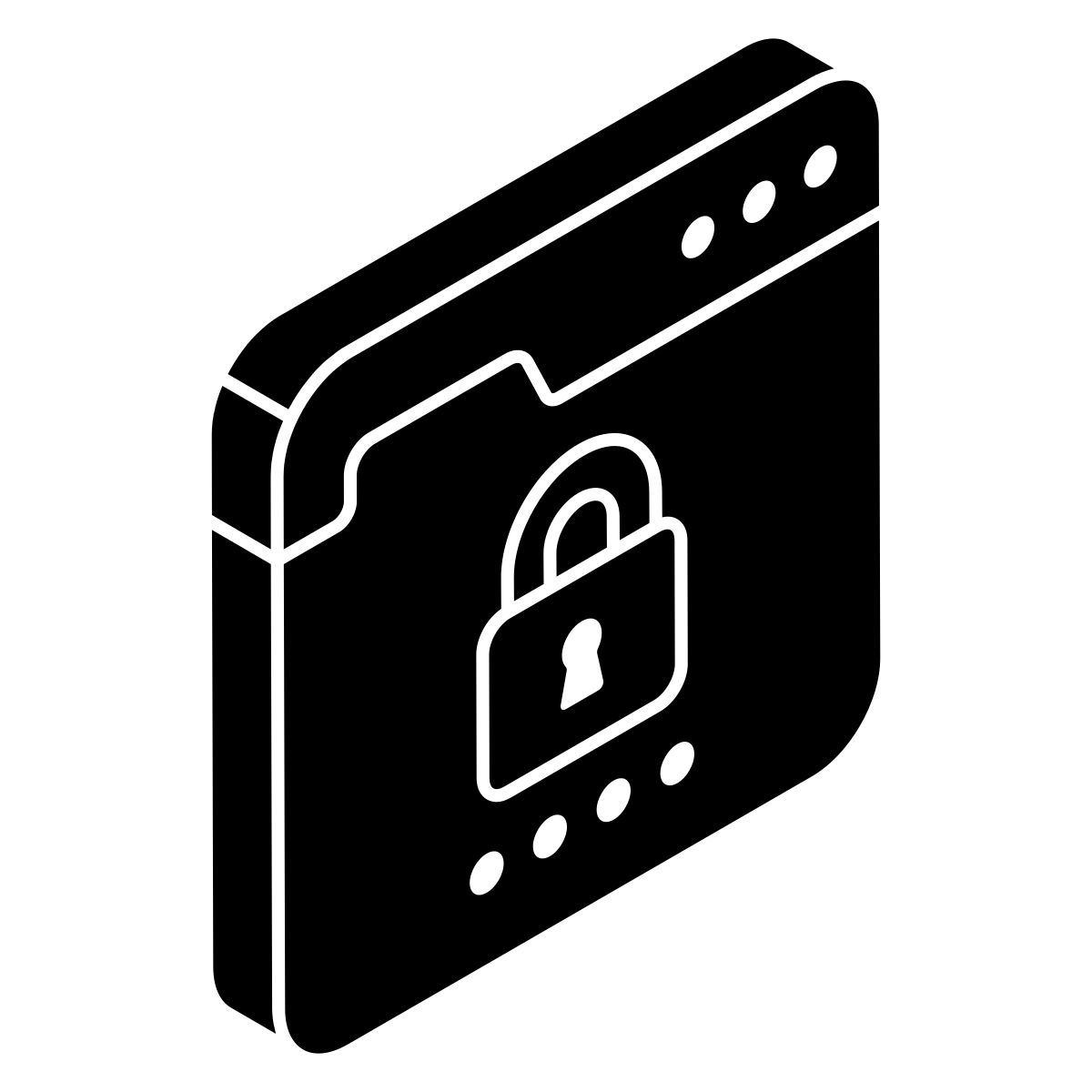 seguridad web icon