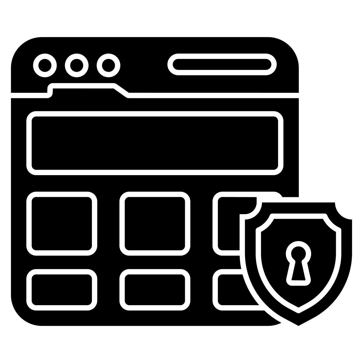 seguridad web icon