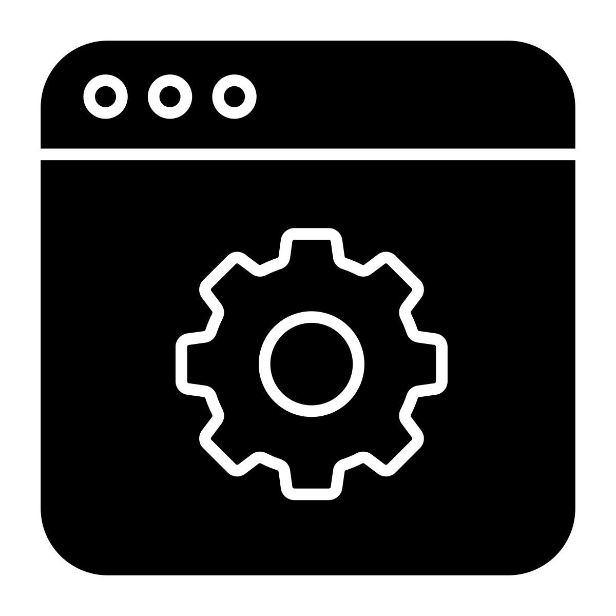 web setting icon