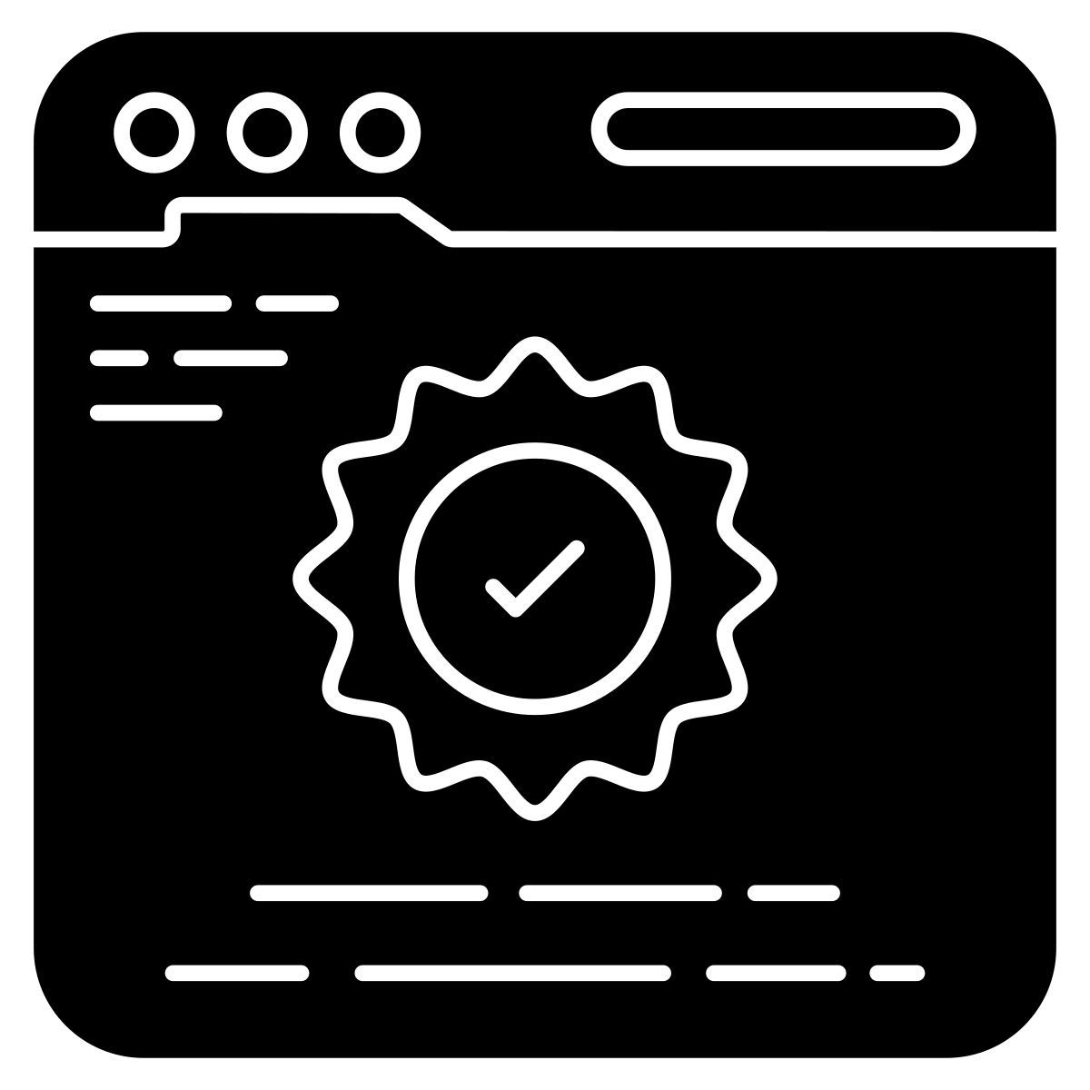configuración web icon