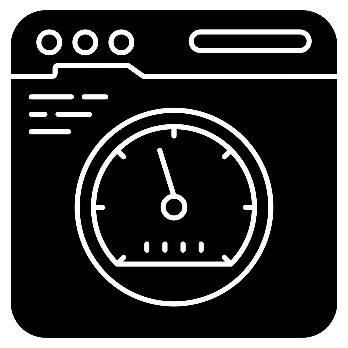 Optimización de la velocidad web icon
