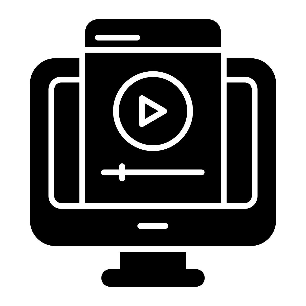 vídeo web icon