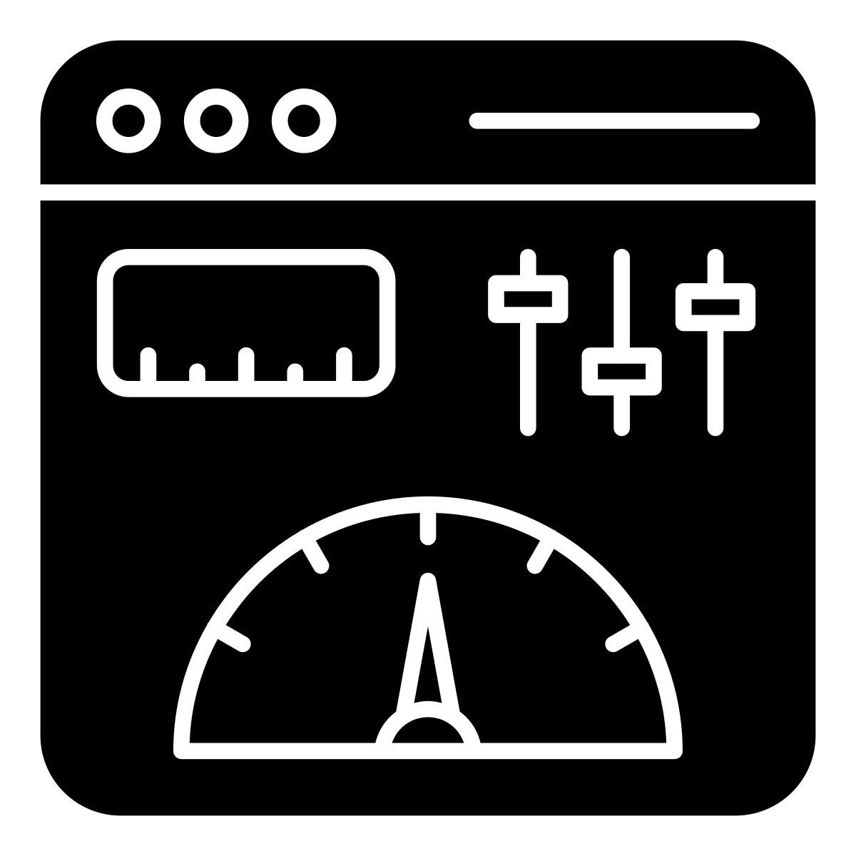 website geschwindigkeitstest icon