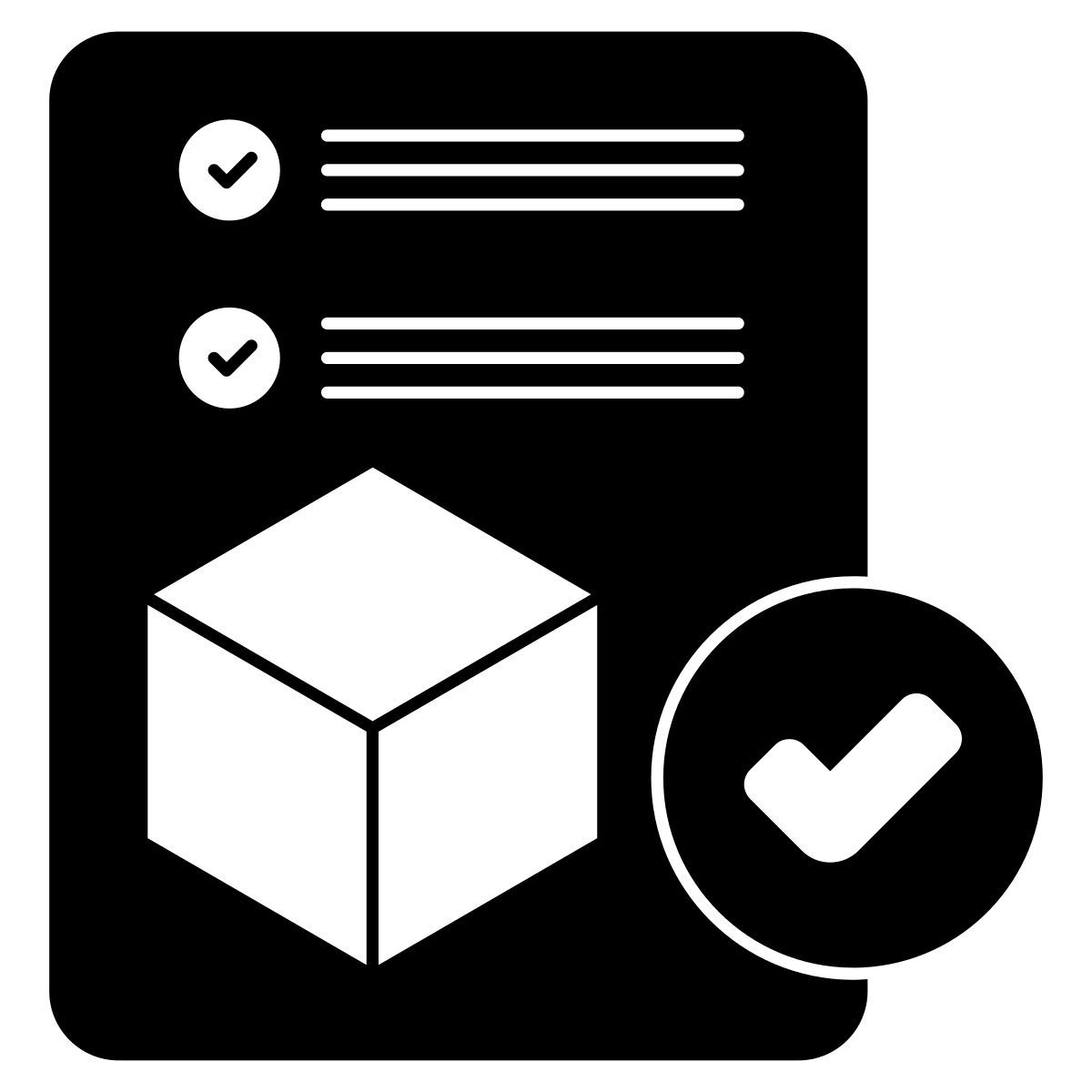 delivery sheet icon
