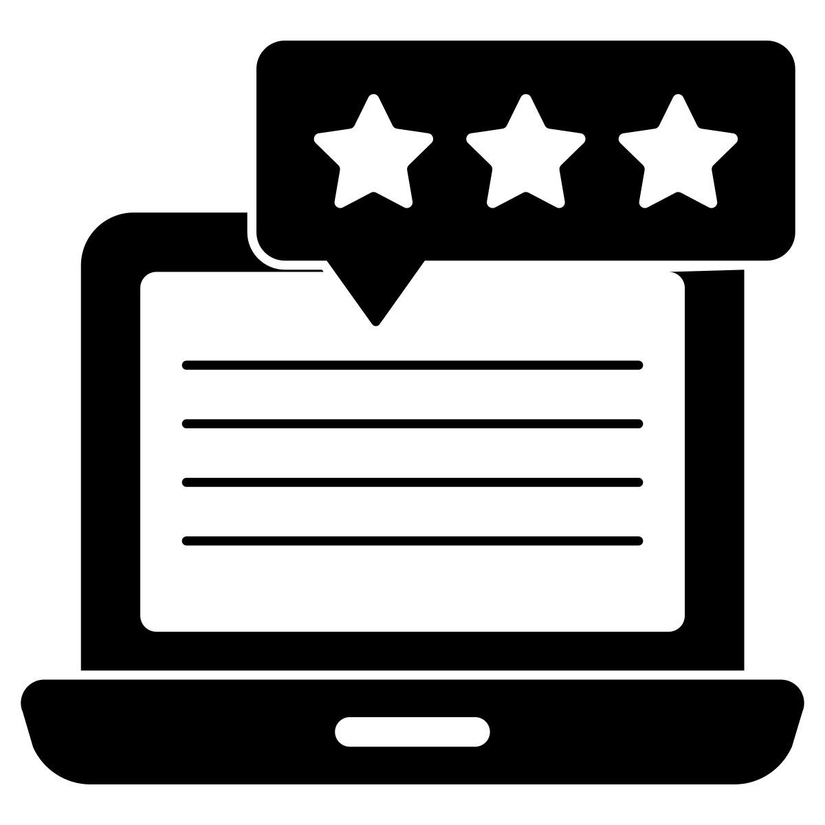 customer reviews icon