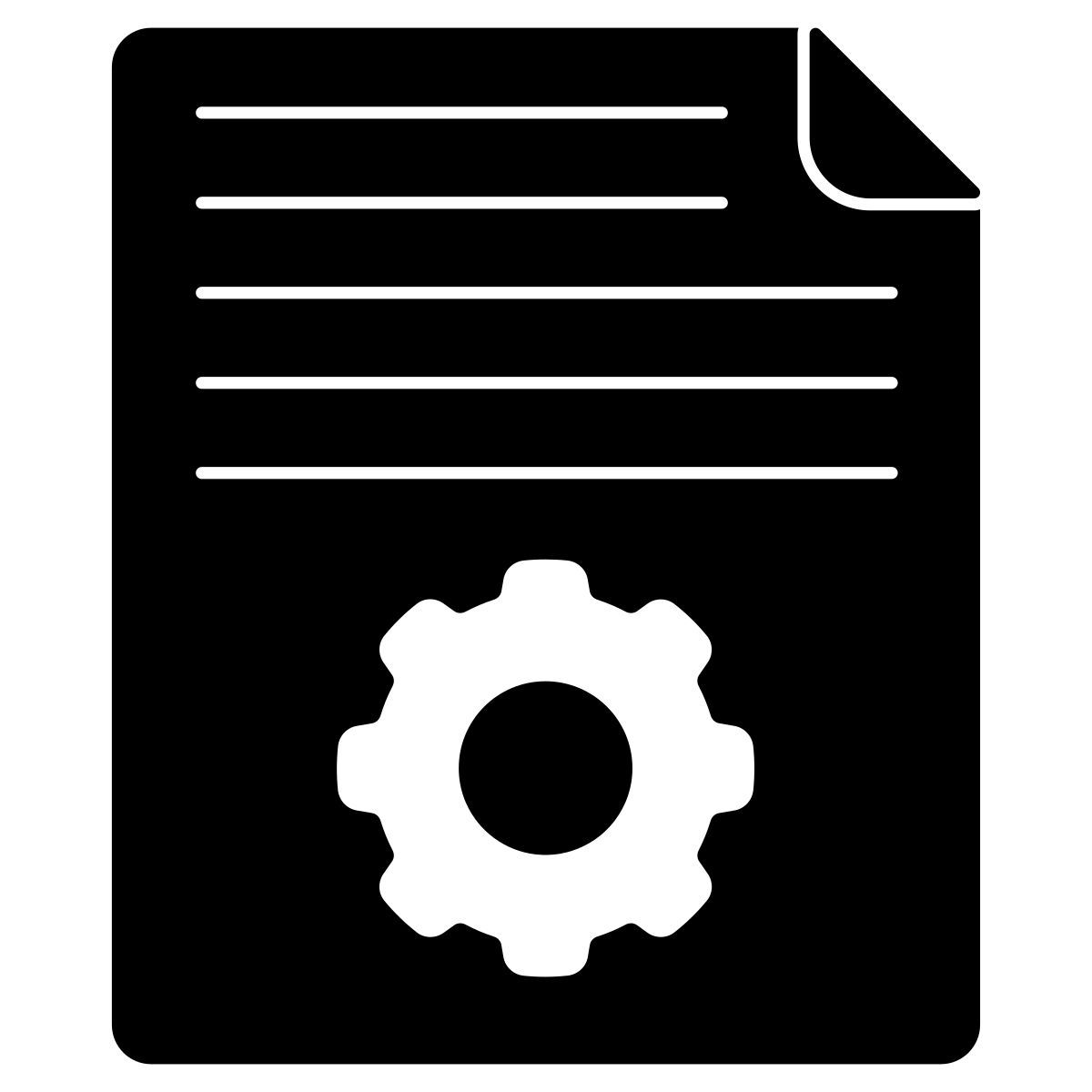 configuración de archivo icon