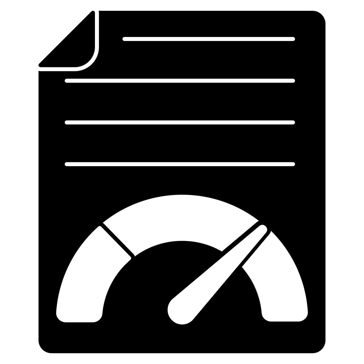 speed test report icon