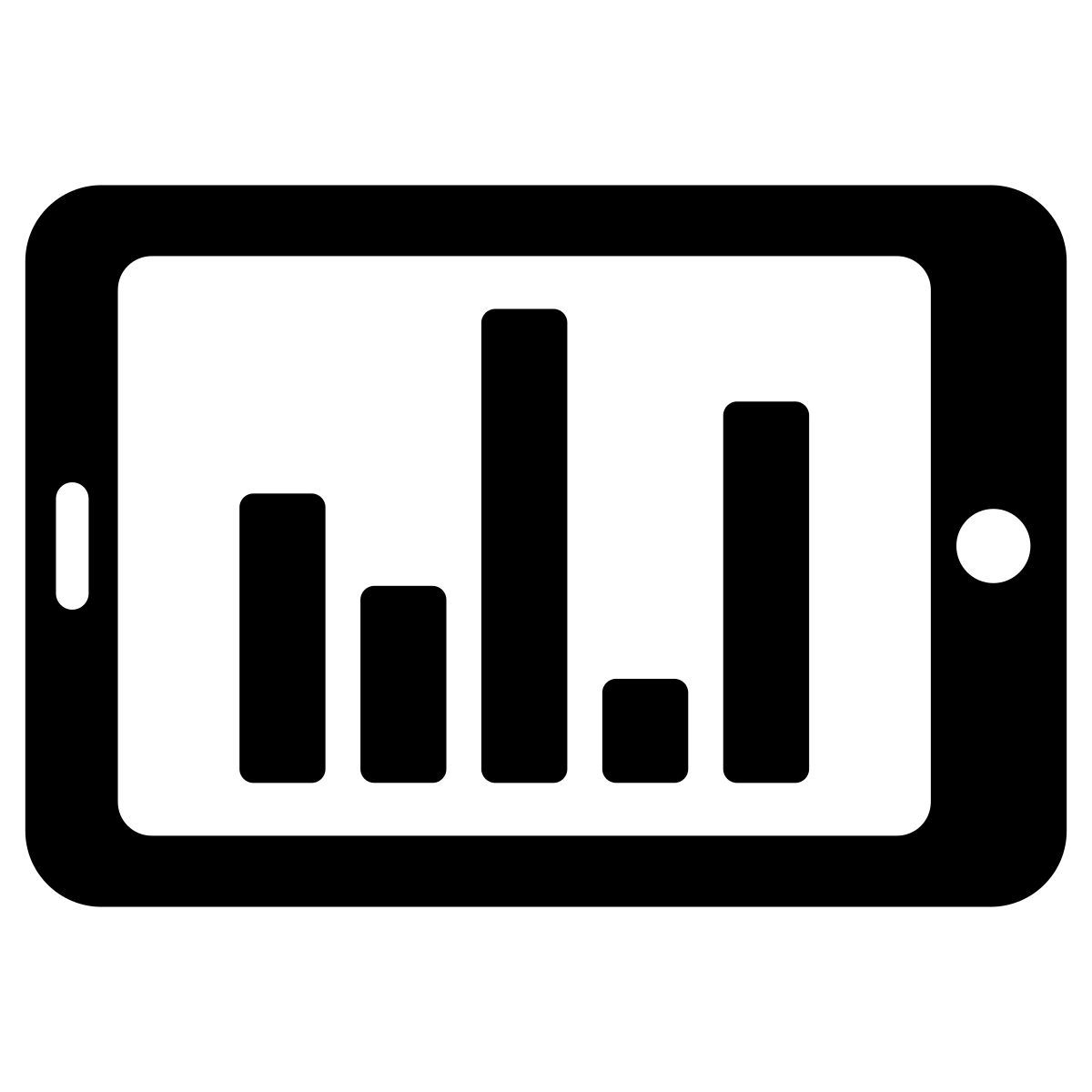 análisis de datos móviles icon