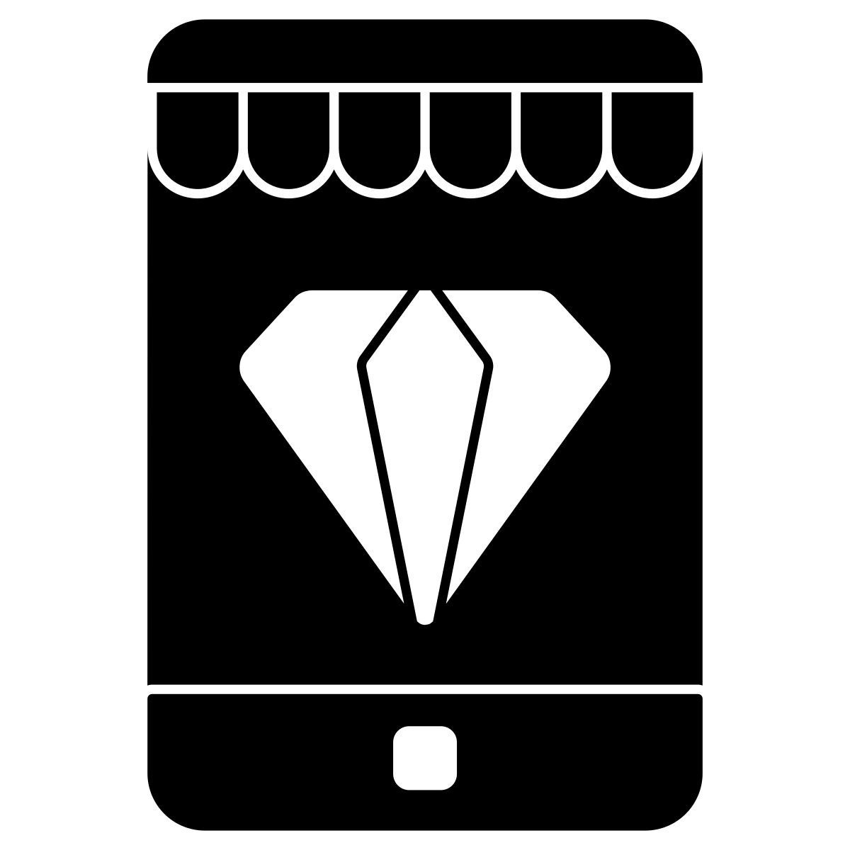 online jewellery shop icon