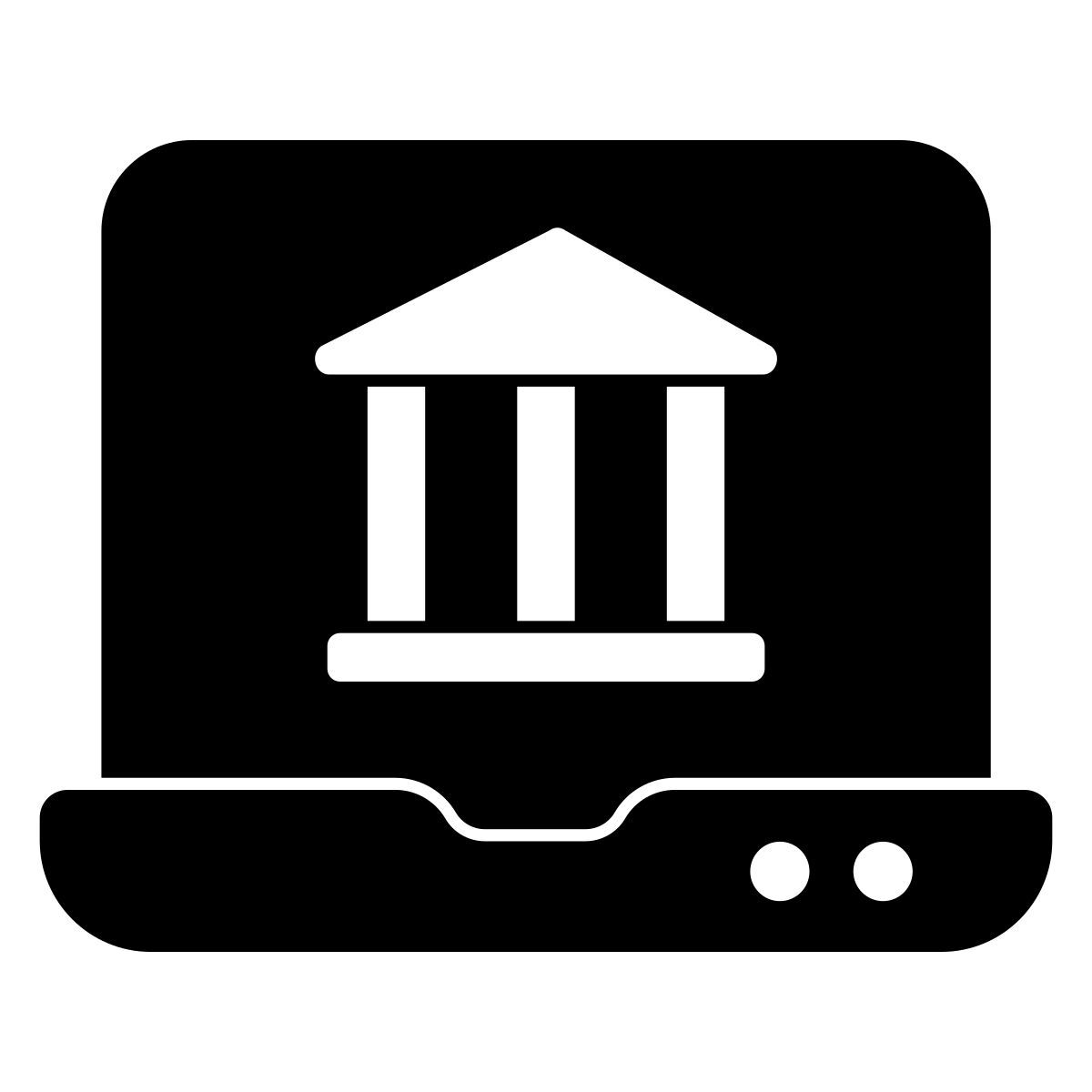 services bancaires en ligne icon