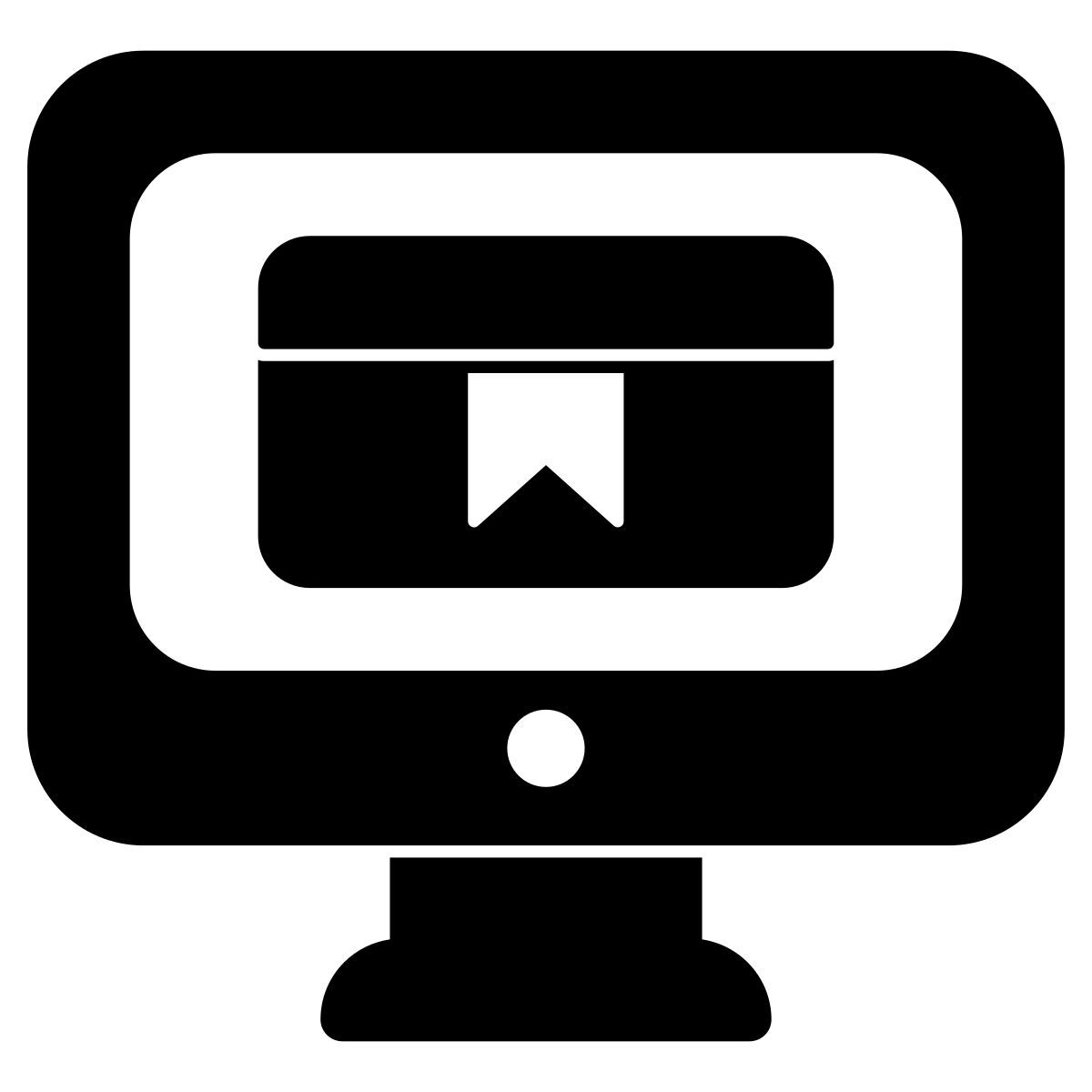 online bookmark icon