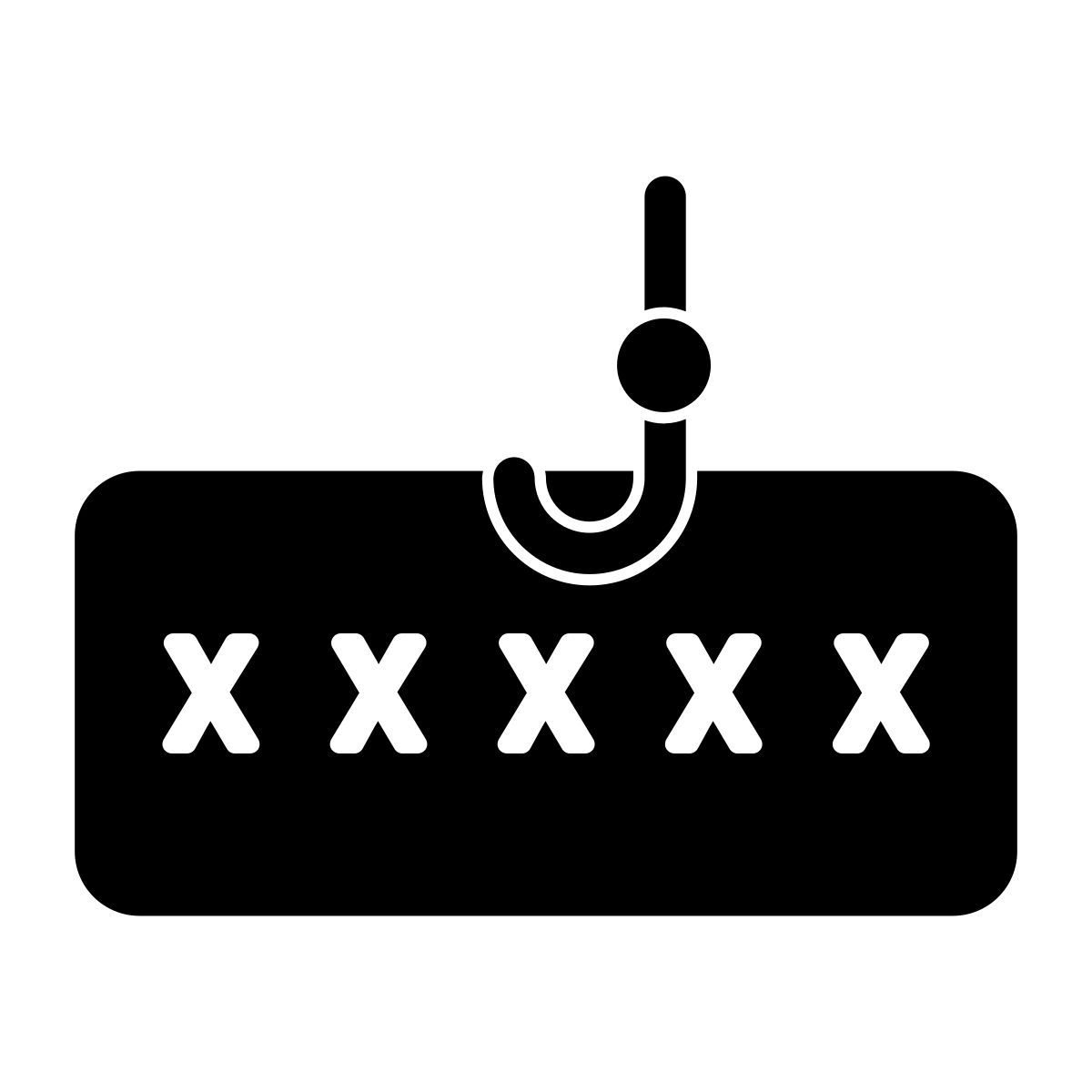 password phishing icon