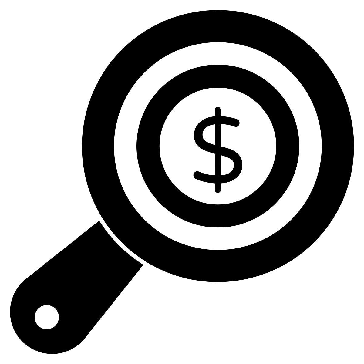 financial research icon