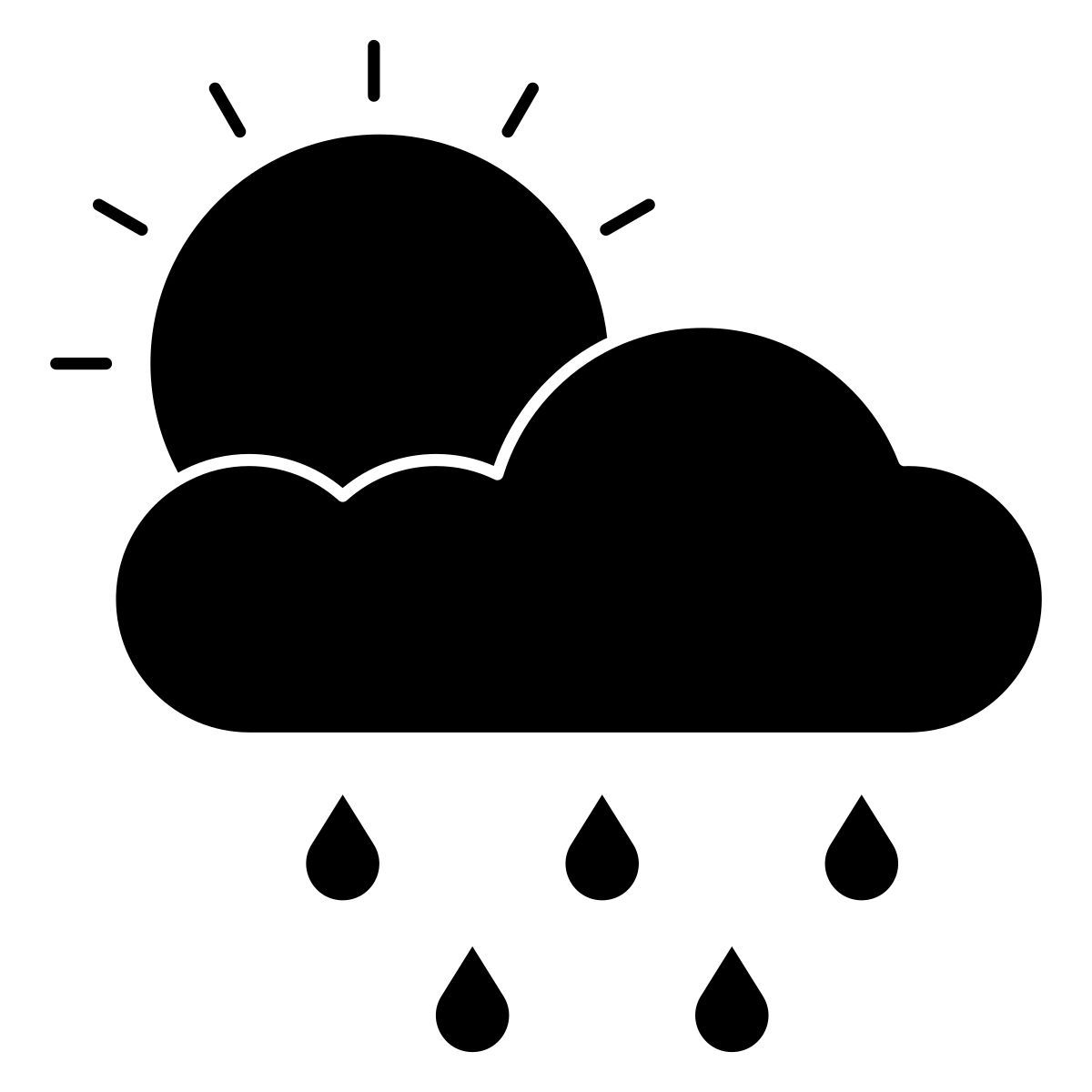 rainy day icon