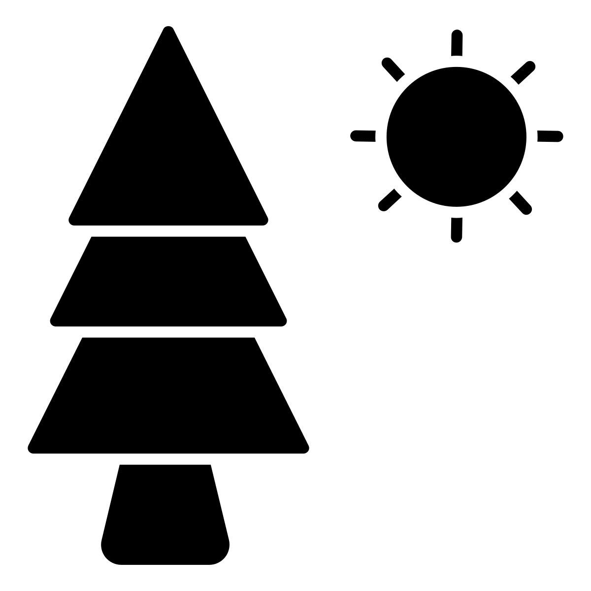 fur tree icon