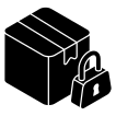 external Parcel-Security-delivery-and-logistics-navigation-vectorslab-glyph-vectorslab-4 icon