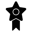 external Star-Badge-awards-and-badges-vectorslab-glyph-vectorslab-6 icon